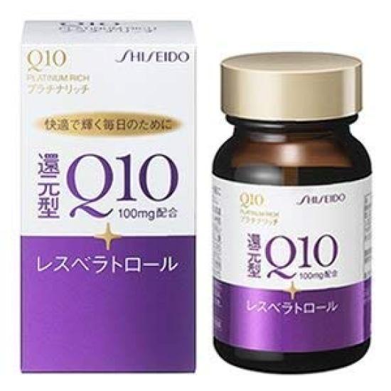 Shiseido Pharmaceutical Q10 Platinum Rich 60 Tablets X 2 Pieces [2 Pieces] (4987415663906)