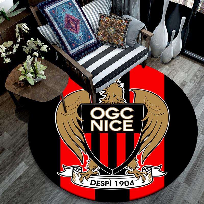OGC Nice Round Area Rug Under Office Chairs Bedroom Living Room Home Decor