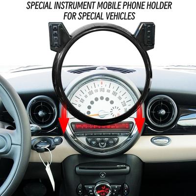 Для BMW MINI COOPER 2007-2013 Автомобильный держатель для телефона Крепление для GPS Навигационный экран Фиксированный зажим Зажим Стенд Аксессуары для интерьера автомобиля
