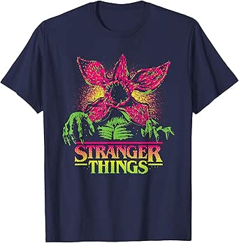 Stranger Things Neon Demogorgon T-Shirt