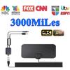 4K Digital 1080P DVB-T2 TV Antenna Booster 50 Miles HDTV 8K For RV Outdoor Car Antenna Indoor For Smart TV Antenna Indoor Aerial