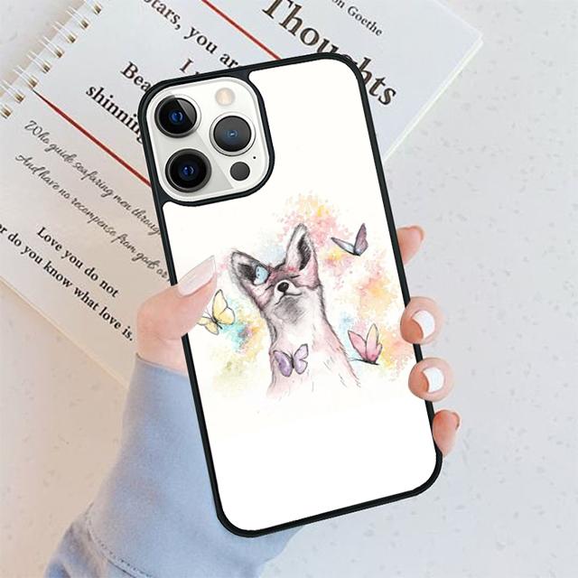 Акварельная живопись Чехол для телефона с лисой Для iPhone 17 Air 15 16 16e 11 12 13 14 Pro Max Чехол Для iPhone 17 Air Max Plus Fundas