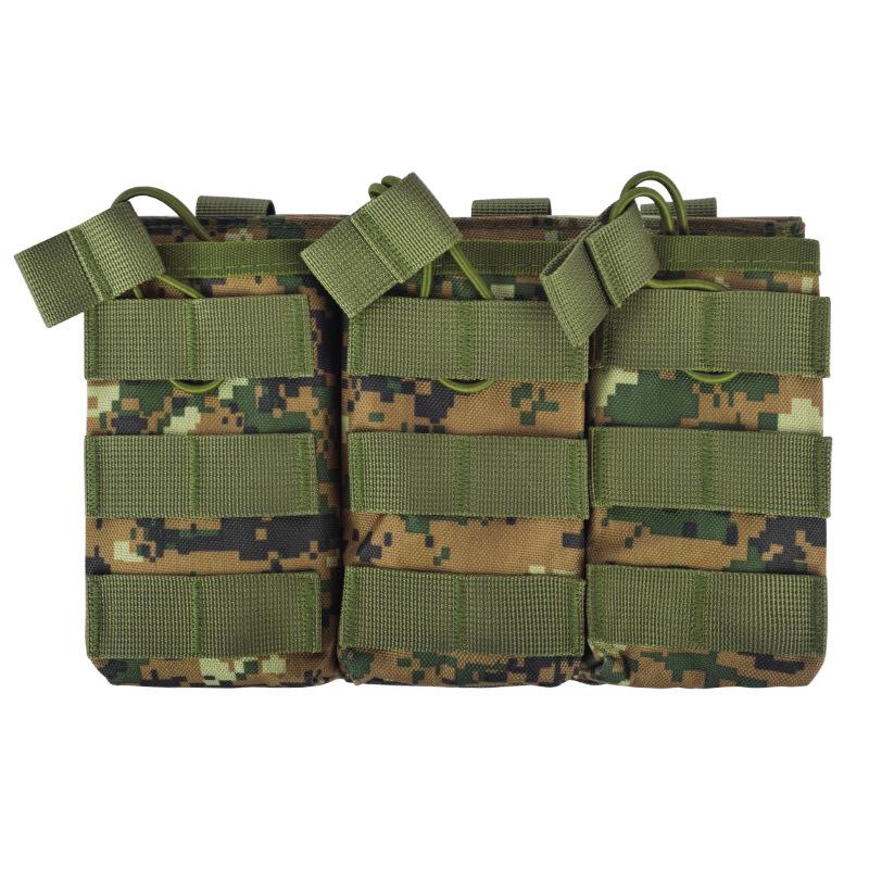 Тактический жилет Military Fan Molle с тройным подсумком - Многофункциональный аксессуар и подсумок для магазина M4