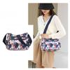 Женская сумка из холста, сумка через плечо на одно плечо среднего возраста, женская водонепроницаемая повседневная сумка из нейлоновой ткани Оксфорд с принтом, деловая сумка
