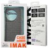 IMAK Ruiyi Series for Google Pixel 10 Pro XL Case Fabric Texture Leather+PC Phone Back Cover