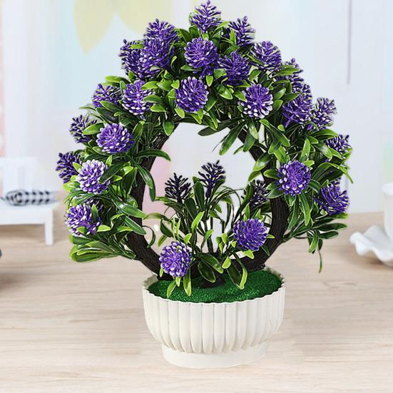 Красивая имитация горшечных растений. Реалистичная четкая текстура. Создает жизненную силу.