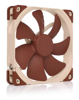 Noctua NF-A14 ULN, Премиальный тихий вентилятор, 3-контактное подключение (140 мм, Коричневый)