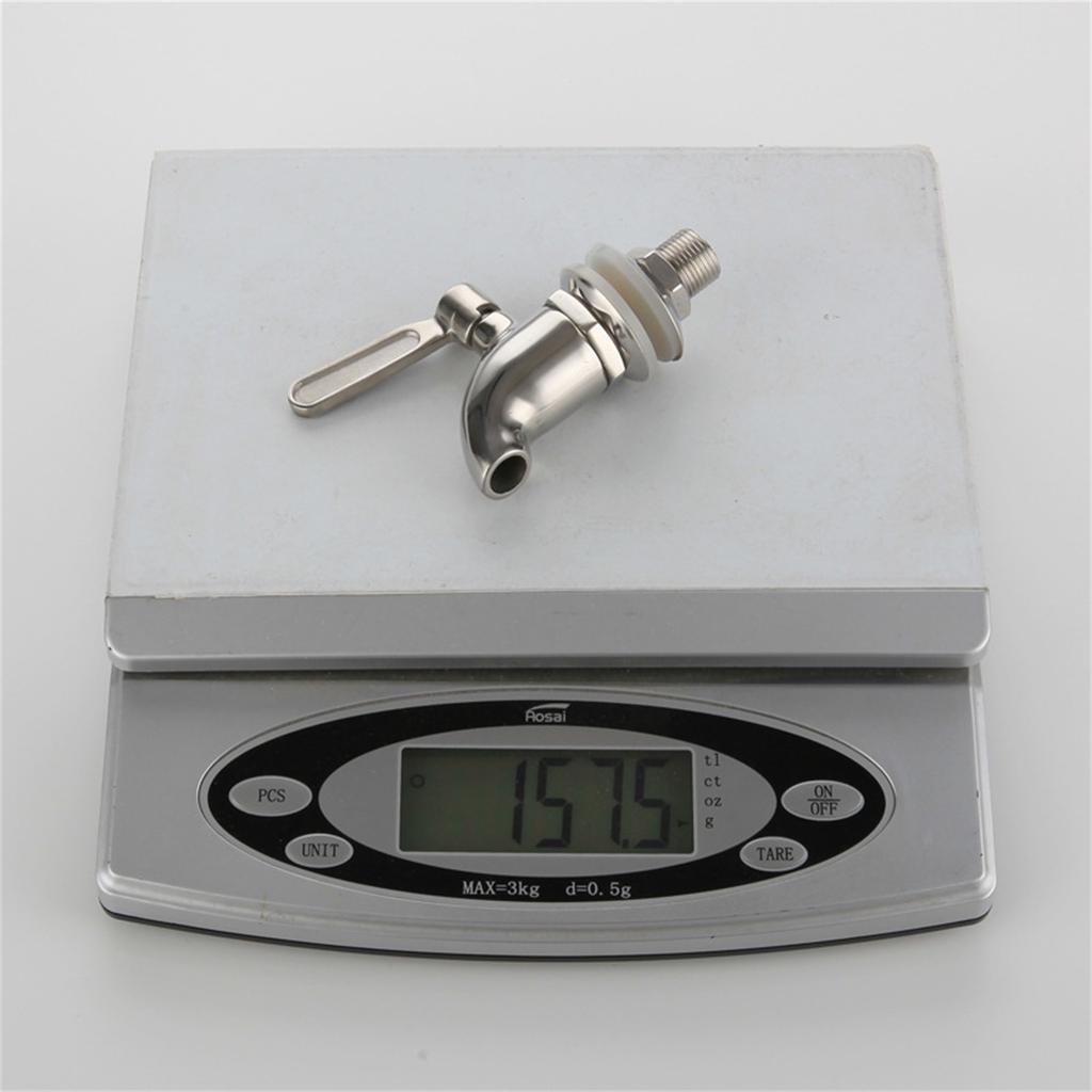 Stainless Steel Beverage Water Dispenser Wine Barrel Spigot Faucet TAP REPLACE