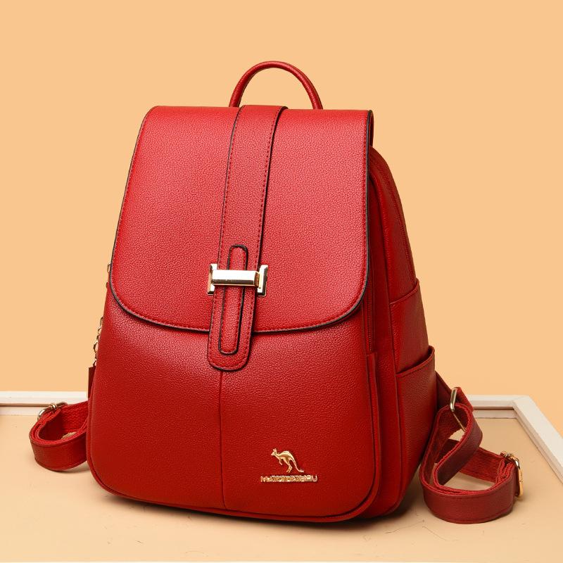 Новый стильный рюкзак, женский модный простой школьный рюкзак в студенческом стиле, повседневный женский рюкзак, дорожная сумка большой вместимости