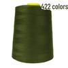402 High-Speed Polyester Sewing Thread, 8000 Yards, Black & White for Industrial Sewing Machines