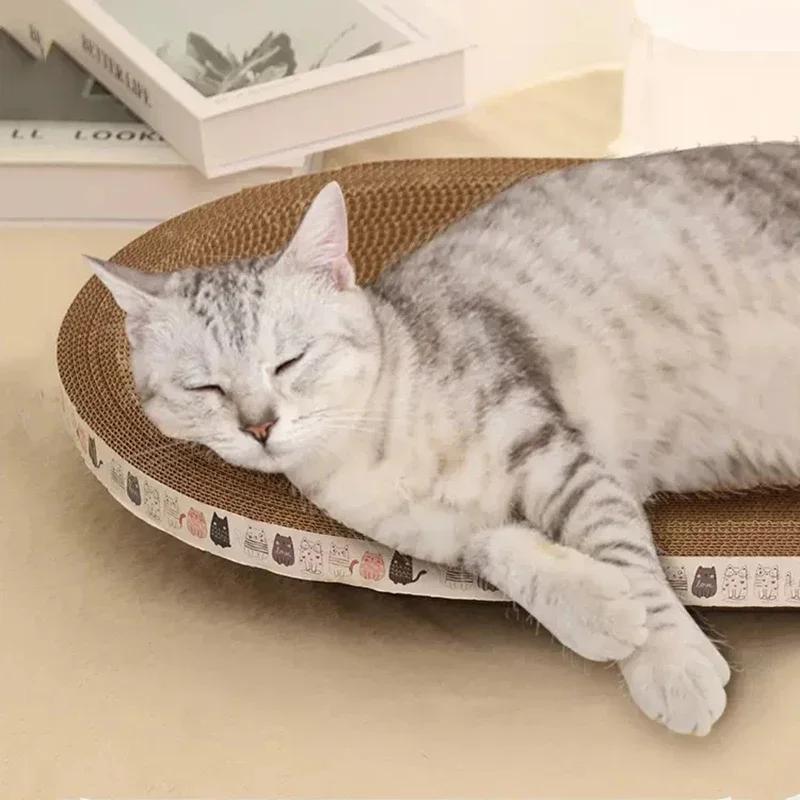 Интерактивная игрушка для кошек Rascador Para Gatos Доска для кошачьих когтей Когтеточка для кошек Гофрированный картон Когтеточка для кошек Гнездо