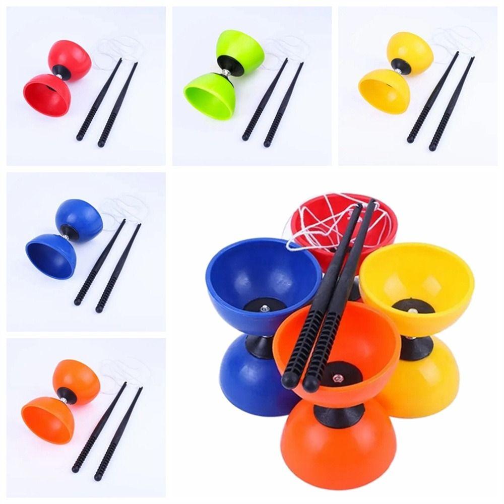 Soft Material Diabolo Yoyo Leather Bowl Chinese Diabolo Yoyo Chinese Toy Kids Children Adult