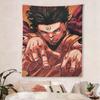 Настенный гобелен Jujutsu Kaisen Аниме Манга Арт Настенное панно для спальни общежития гостиной Декор для фанатов