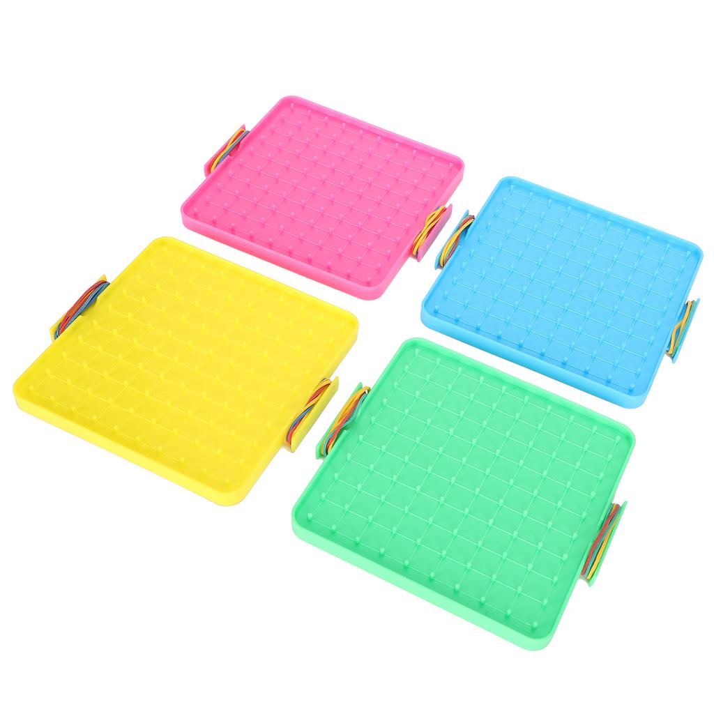 4 шт. игрушечная доска для ногтей цветная доска для резинок набор Handson Ability Training Teaching Aids