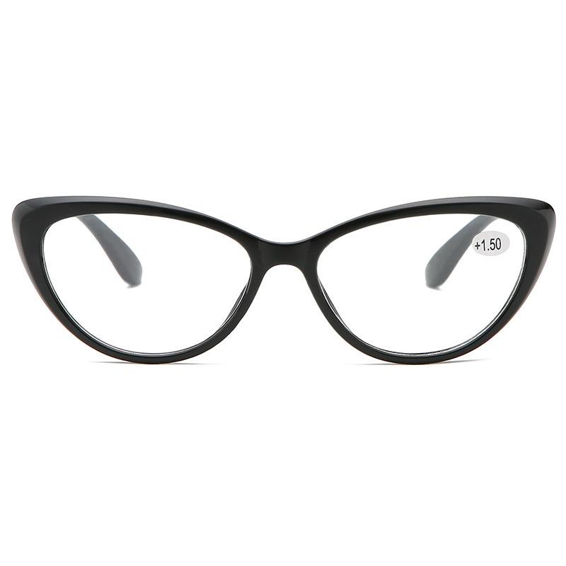 PC reading glasses cat eye European and American light luxury fashion trend high definition elderly reading reading reading glasses eye protection