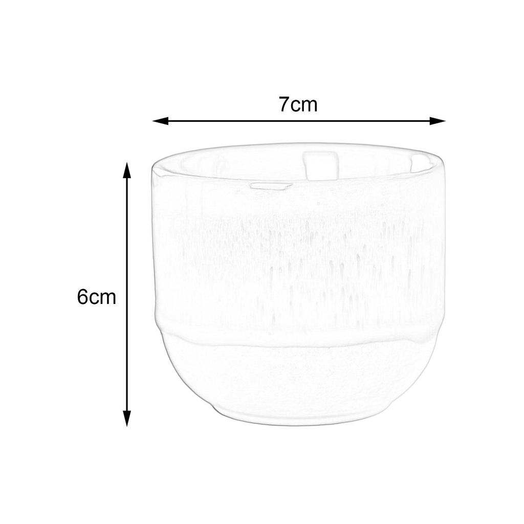 Ceramic Cups Porcelian Tea Set 150ml,Yerba Mate Teacup for Tea Water Cappuccino