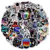 50-450 Piece Non-infringing Outdoor Graffiti Stickers. Mix & Match Scenery, Suitcase, Astronaut, Cartoon Designs.