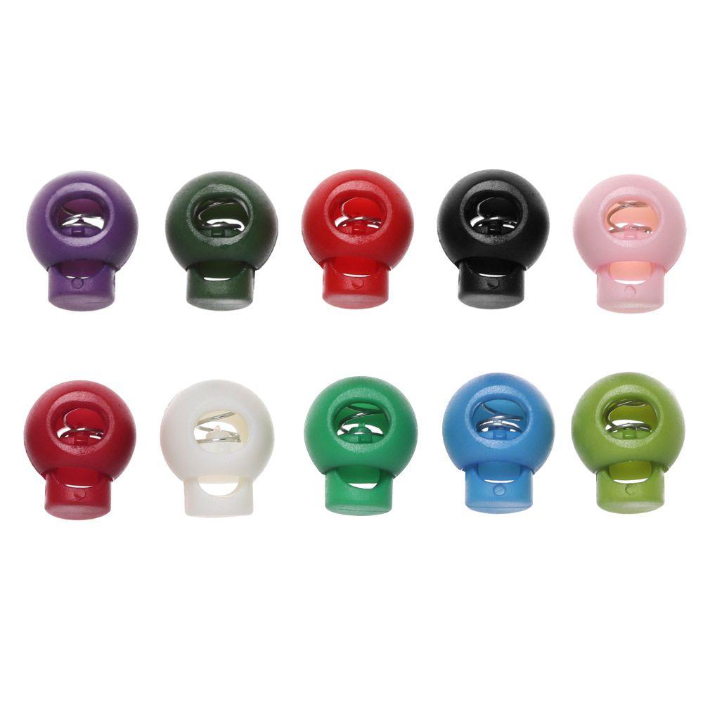 High Quality DIY Sportswear Accessories Cord Lock Bean Toggle Clip Plastic Stopper Apparel Shoelace