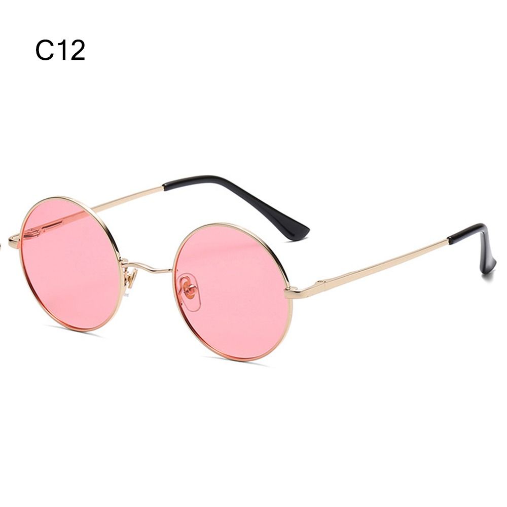 Поляризованные маленькие круглые солнцезащитные очки Металлические очки Ретро Панк Шейды для мужчин и женщин