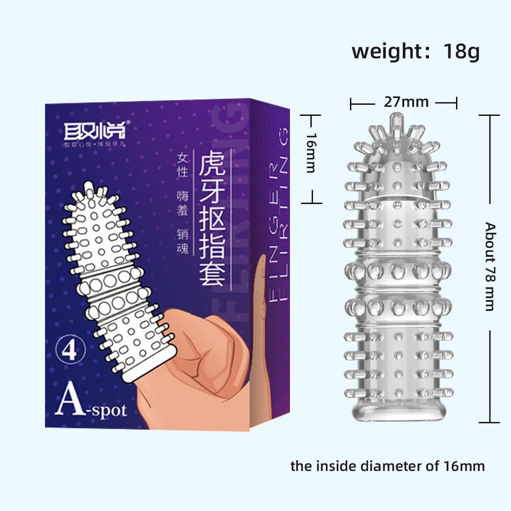 Вибратор с рукавом для пальцев, сексуальные перчатки, G Spot, клитор, стимулирующий продукт для взрослых, секс-игрушки, оргазм для женщин, эротические аксессуары