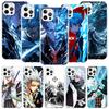Хицугая Тоширо Bleach Чехол для телефона для iPhone 17 Air 16 15 Plus 11 14 Pro Max 13 Mini 12 7 8 + SE Узорное Искусство Индивидуальная Крышка