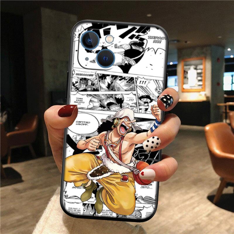 TR26 One Piece GOD Usopp Case for Samsung Galaxy A11 A12 A13 A15 A52S A53 A55 A56 A70 A71 A72 A73 F06 F16 F56 S10 Plus S10e