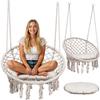 Hanging Garden Swing Chair BOHO Beige