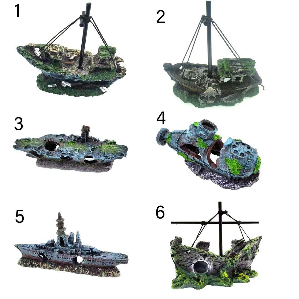 Craft Pet Supplies Тонущее дерево Декорация для аквариума Аквариумное украшение Кораблекрушение Пещера для укрытия рыб