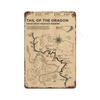 Винтажный постер гоночного болида Формулы-1, металлическая жестяная табличка, эстетика гонок, трасса Гран-при Монако, настенное искусство, декор для дома и комнаты