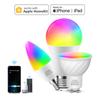 Подлинная сертифицированная MFI Homekit WiFi Smart LED лампочка GU10 E14 E27 RGB Лампа Siri Голосовое управление Apple Homekit Alexa Google Home