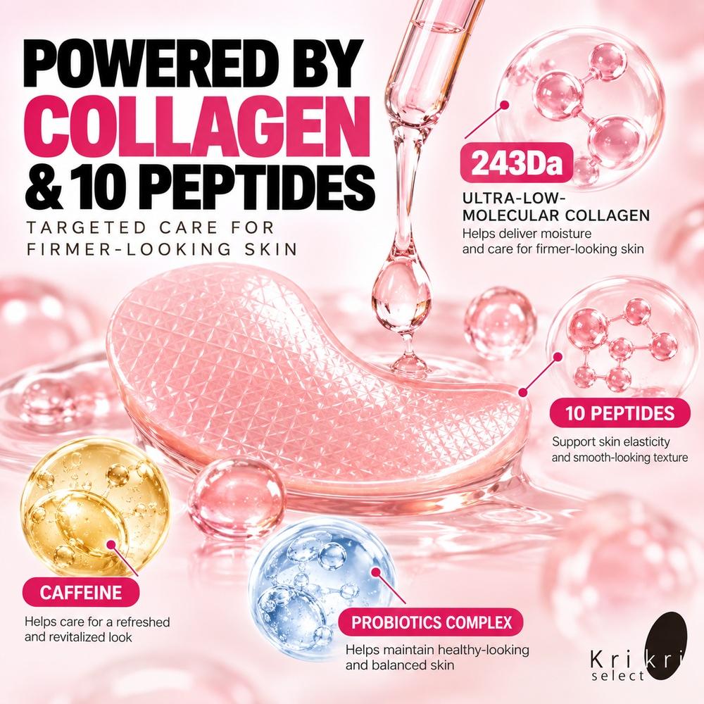Biodance Collagen Peptide Eye Patches 60pcs Multi Spot Hydrogel Firming and Moisture Care