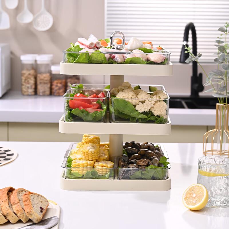 Multi-Layer Kitchen Prep & Storage Rack