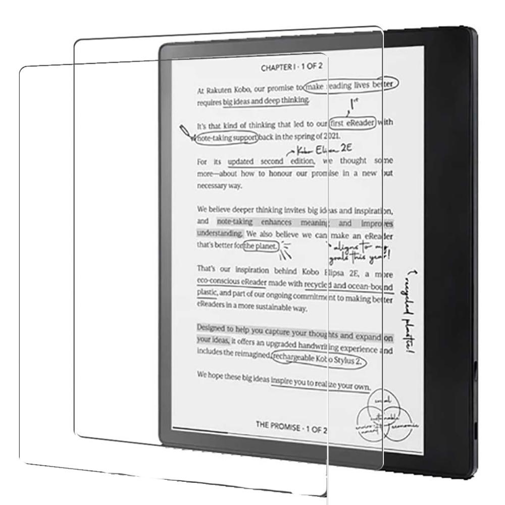 2 Pack 6/7/10.3 inch Screen Protector for KOBO Clara 2E Libra Colour BW 2024 e-Reader
