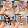 2023 Autumn/Winter Kids' Windproof Triangle Scarf: Cozy Neckwear for Boys & Girls