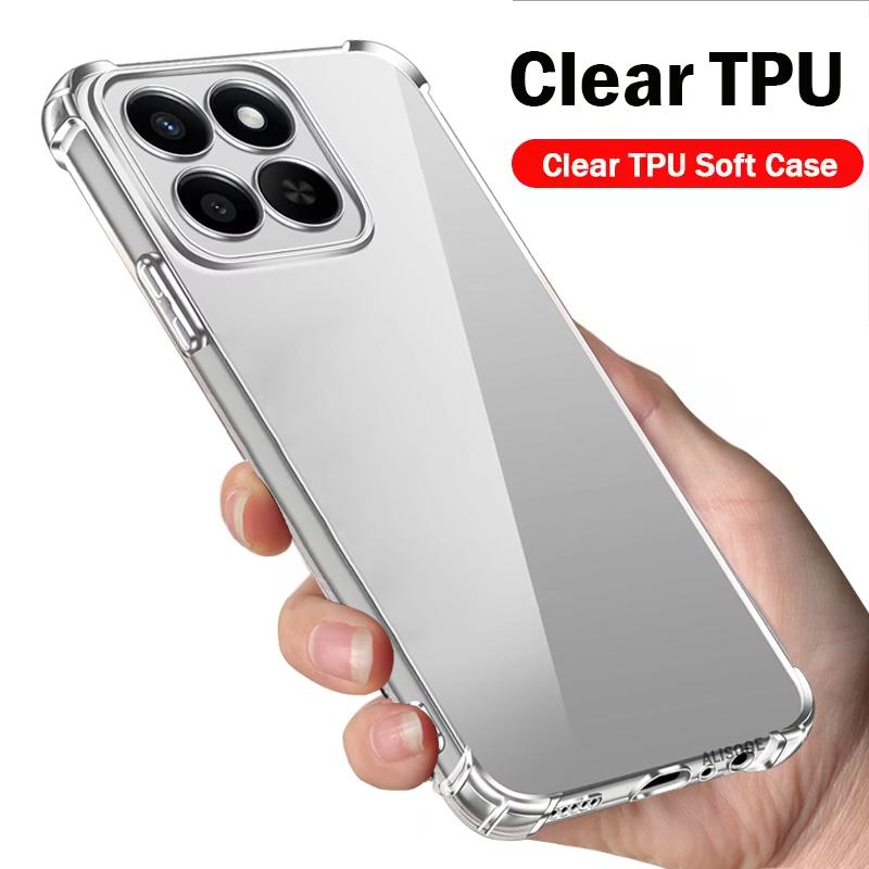 Прозрачный чехол из ТПУ для Honor 400 Smart Case Ультратонкий HD Прозрачный Мягкий Противоударный Чехол для Телефона Capa Coque