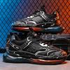 Men's Shoes Spring and Autumn New Breathable Mesh Shoes Men's Sports Shoes Trendy Versatile Platform Dad Trendy Shoes
