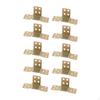 10 Pieces Bed Rail Brackets Fixing Connector Accessories Professional Hardware Fittings Metal