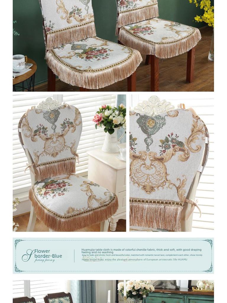Классические европейские скатерти и чехлы с кисточками и кружевом для обеденных, журнальных столиков и тумбочек под телевизор