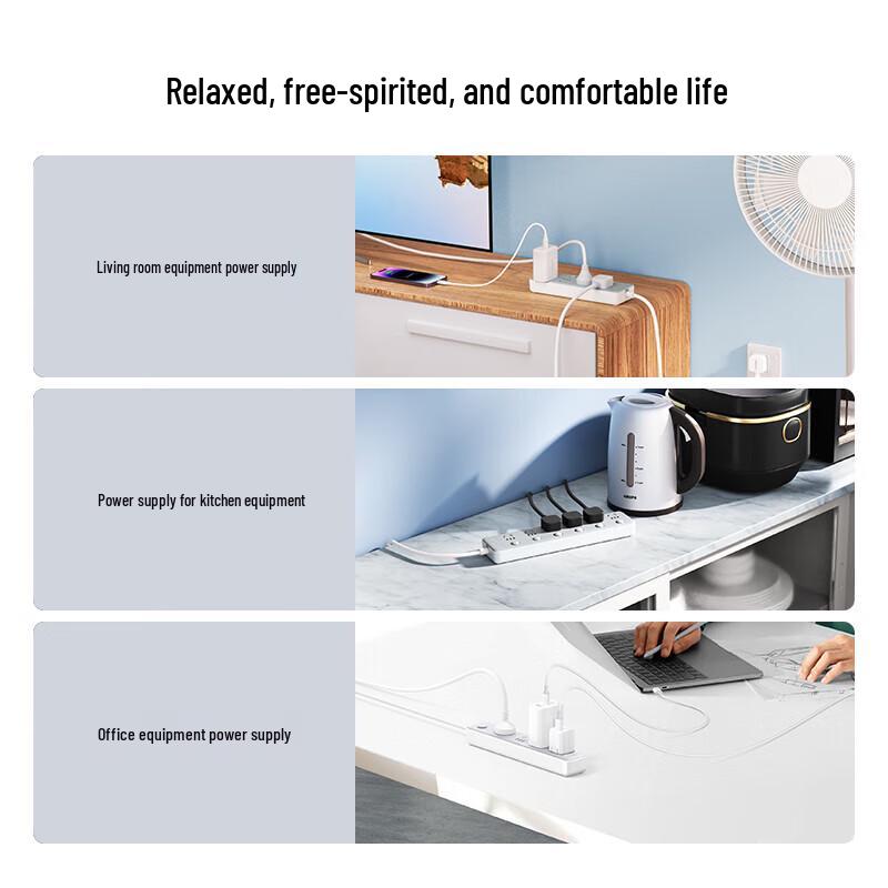 Ugreen CD321 6-Outlet Power Strip