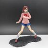 One Punch Man Jerris Little Peach 9.05Inch/23cm can move PVC Sit posture Collect In-vehicle Handsome Hero figure Toys Gifts