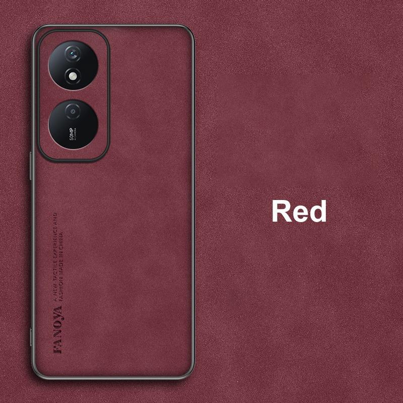 Для Honor 90 Smart 5G Чехол Роскошный Кожаный Чехол для Телефона Для Honor X7B HonorX7B Задняя Крышка Силиконовый Противоударный Полная Защита
