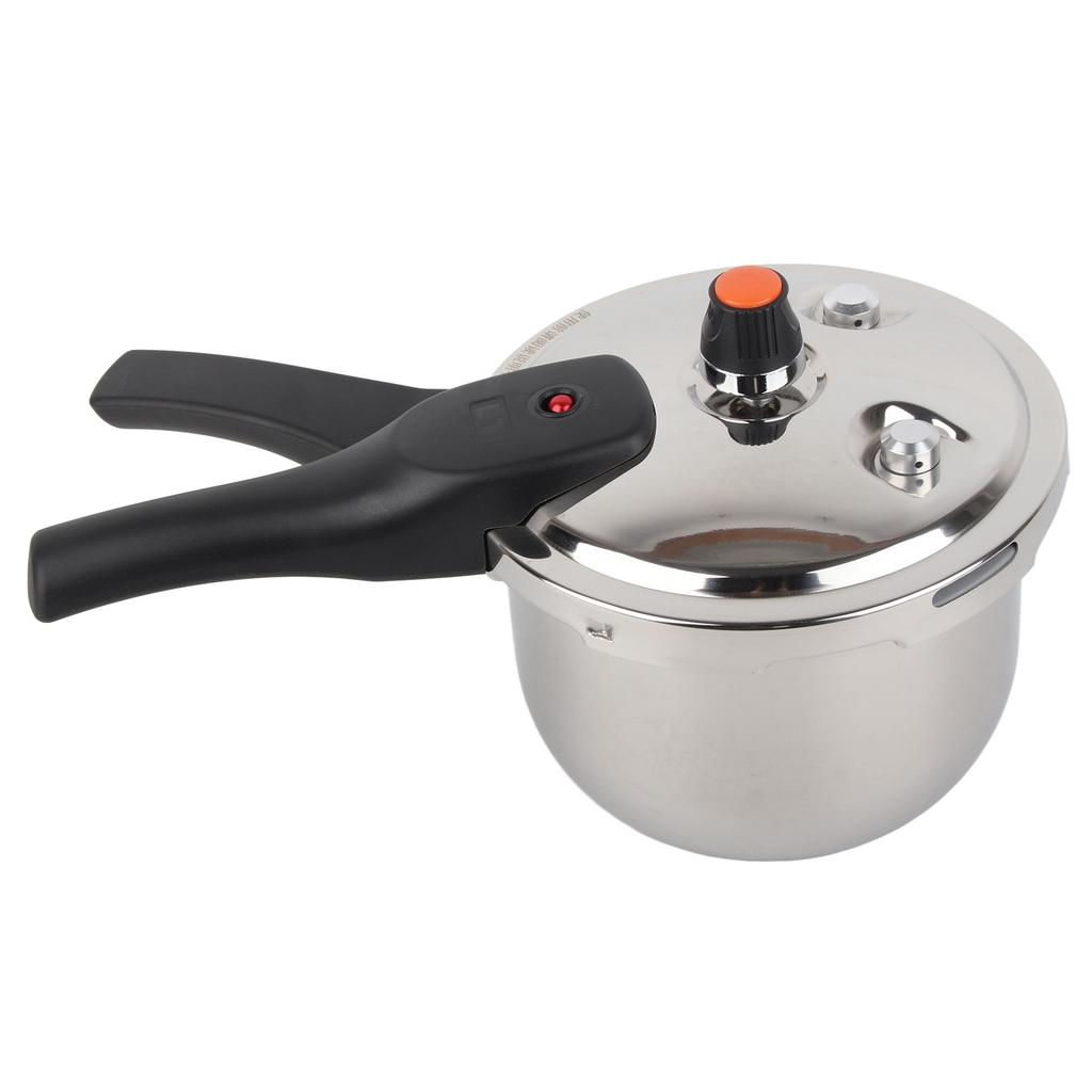 Pressure Cooker with Non Stick Coating 304 Stainless Steel Kitchen Pressure Cooker for Cooking 4L