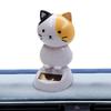 Solar Powered Dancing Animal Cat Swinging Animated Bobble Dancer Toy Car Decor Cat Carstyling