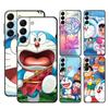 Cartoon Doraemon Phone Case for Samsung Galaxy S9 S7 S20 FE S10e S10 S21 S22 Ultra 5G S21 Plus S8 TPU Soft Cover Shell Funda