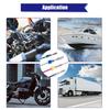 535PCS 26Type Pin Connectors Kit,Car Electrical Wire P 1/1.5/1.8/2.2/2.8/3.5mm Automotive Pin Connectors Kit Wire Removal Non-ulated Plug Male Female