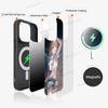 Аниме М-Мисака Микото Милый Чехол для Телефона Магнитный Чехол Для IPhone 16 14 13 12 11 15 Pro Max Plus Для Magsafe Беспроводная Зарядка Чехол