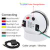 85MM Car Boat GPS Speedometer 0-200MPH Gauge Waterproof Speed Meter With 7 Colors Backlight for Marine Auto Motorcycle 12V/24V