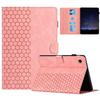 For Samsung Galaxy Tab A9+ Case Honeycomb Printed Leather Tablet Cover with Card Slot
