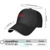 The Sopranos Grungy Red Texture New Jersey Typography Graphic Sandwich Baseball Cap For WoUnisexs Unisex FeUnisex Beach Dad Hat