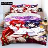 Сексуальная Девушка High School DxD Аниме Комплект Постельного Белья Пододеяльник Постельный Комплект Чехол на Одеяло Наволочка Одеяло Размер King Queen Мальчики Взрослые